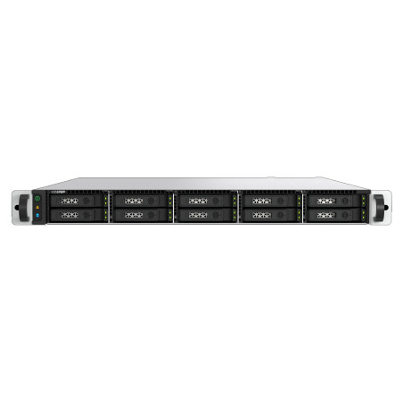 QNAP TS-h1077AFU-R7-32G (AMD Ryzen 7, 32GB ECC RAM, 10x 2,5'' SATA, 2x PCIe, 2x 2,5GbE, 2x 10GbE)