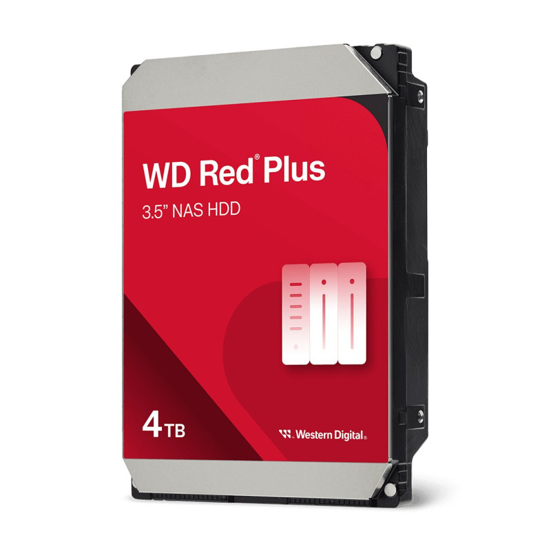QNAP - WD, HDD, RedPlus, SATAIII, 3,5'', 4TB
