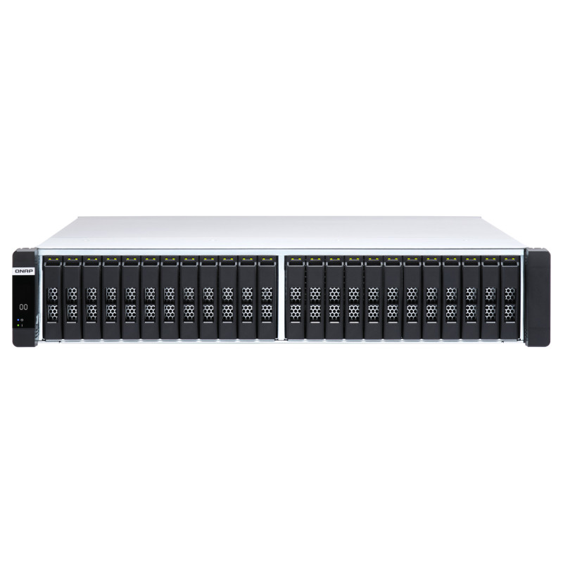 QNAP ES2486AFdc-2142IT-128G (all-flash NAS, duálny radič, 2x Xeon, 2x 64GB RAM, 24x 2,5'' U.2/U.3)