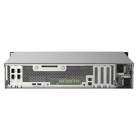 QNAP TS-h2490FU-7232P-32G (AMD EPYC, ZFS, 32GB ECC RAM, 24x 2,5'' U.2, 2x 2,5GbE, 4x 25Gb SFP28)