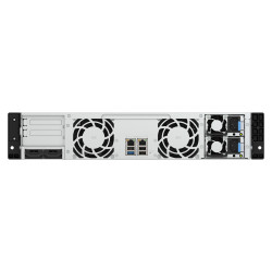 QNAP TS-h1465U-RP-8G (Intel 4core, ZFS, 8GB DDR5 RAM, 12x SATA + 2x E1.S, 1x PCIe, 2x 2,5GbE)