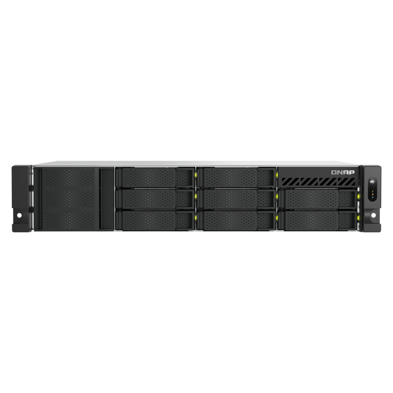 QNAP TS-h1073BXeU-RP-8G (Ryzen V1780B, ZFS, 8GB RAM, 8x SATA + 2x E1.S, 2x 2,5GbE, 2x 10GbE)