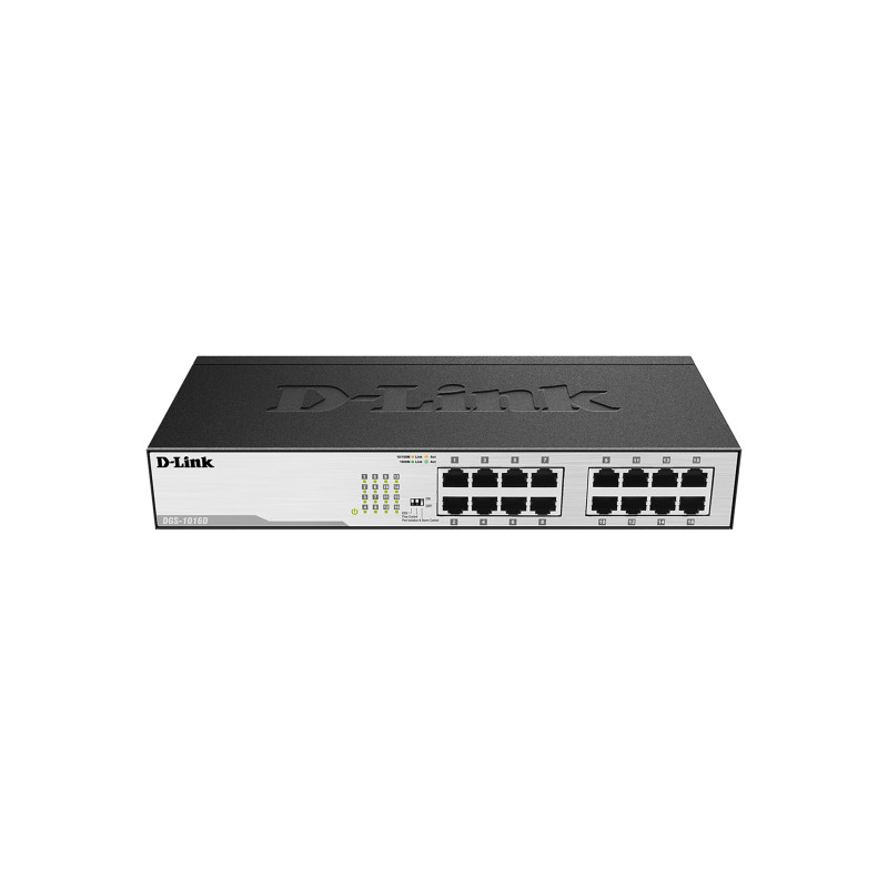 D-Link DGS-1016D 16x10/100/1000 Desktop Switch
