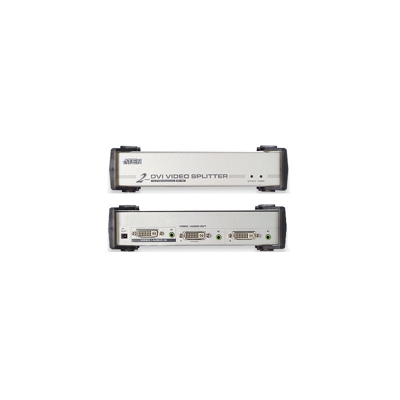 ATEN Video rozbočovač 1 PC - 2 DVI + audio