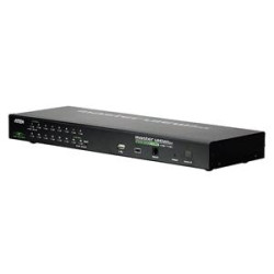 Aten 16-port KVM USB+PS/2 OSD, rack 19''+OverNet