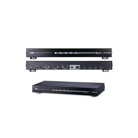 ATEN 4 port HDMI switch 4 HDMI - 2 HDMI, RS-232, e