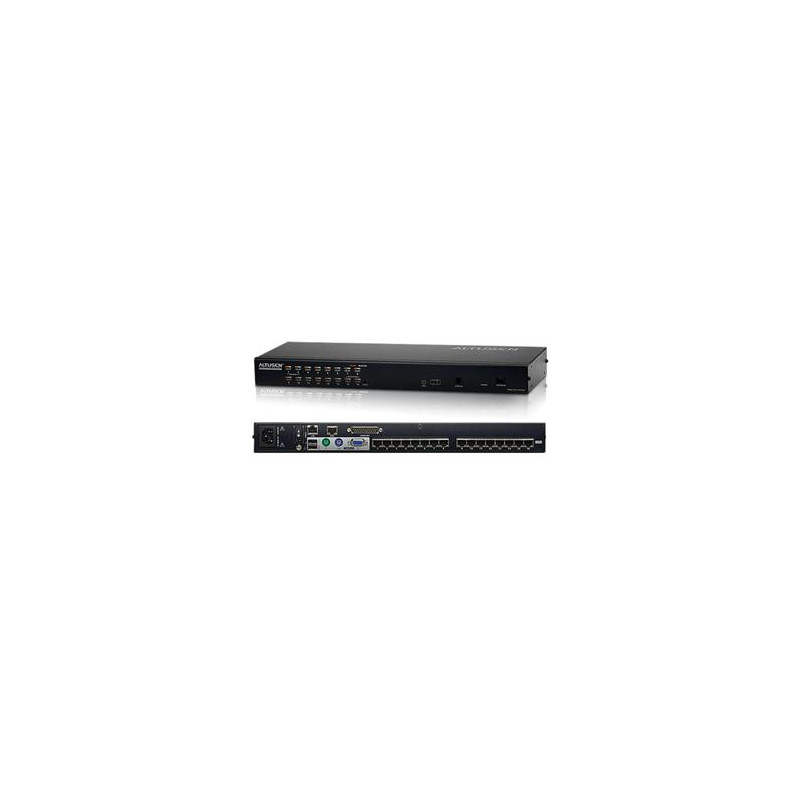 Aten 16-port OverNet Cat5 KVM PS/2+USB, OSD, rack