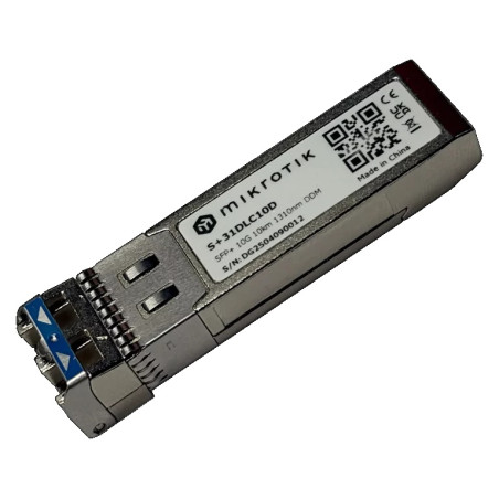 Mikrotik S+31DLC10D, SFP/SFP+ modul 1G/10G SM 10km 1310nm
