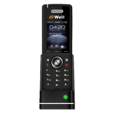 WELL RTX8630 IP DECT rúčka pre RTX8660,2'' bar.LCD,8 prog.tl.