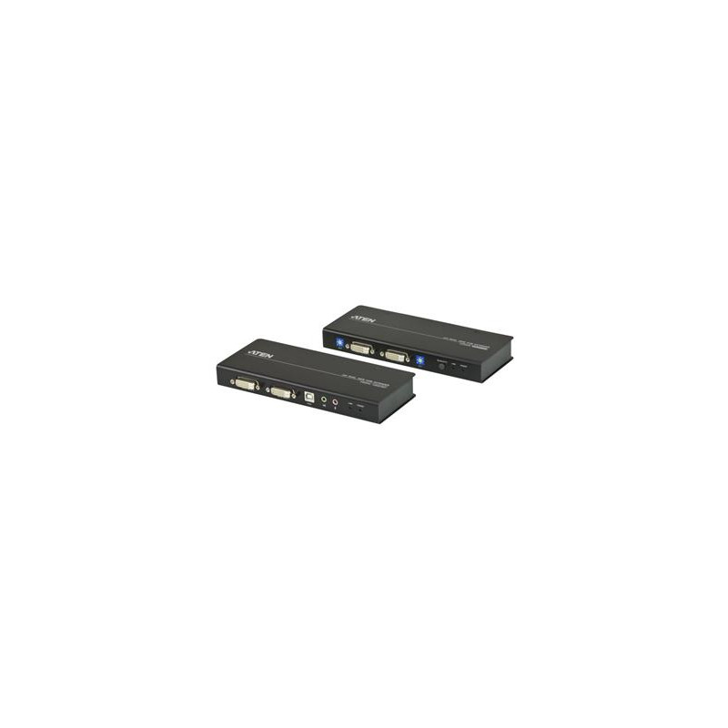 ATEN Extender PC-konzola Dual DVI až 60m, USB