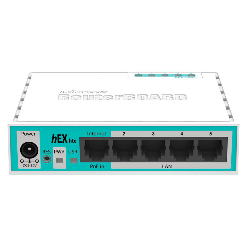 Mikrotik RB750r2 850MHz, 64MB RAM, 5x LAN, ROS L4