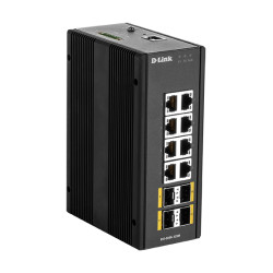 D-Link DIS-300G-12SW Industrial Gigabit Managed Switch with SFP slots