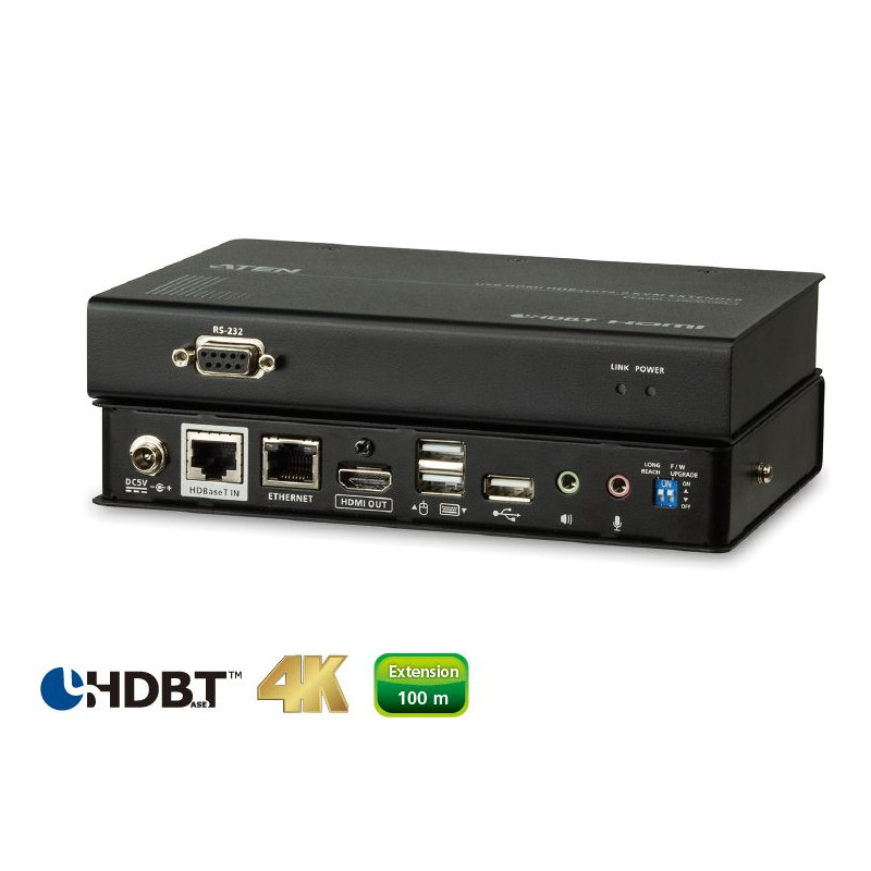 ATEN Extender PC-konzola HDMI na 100m @ 4K, HDBase