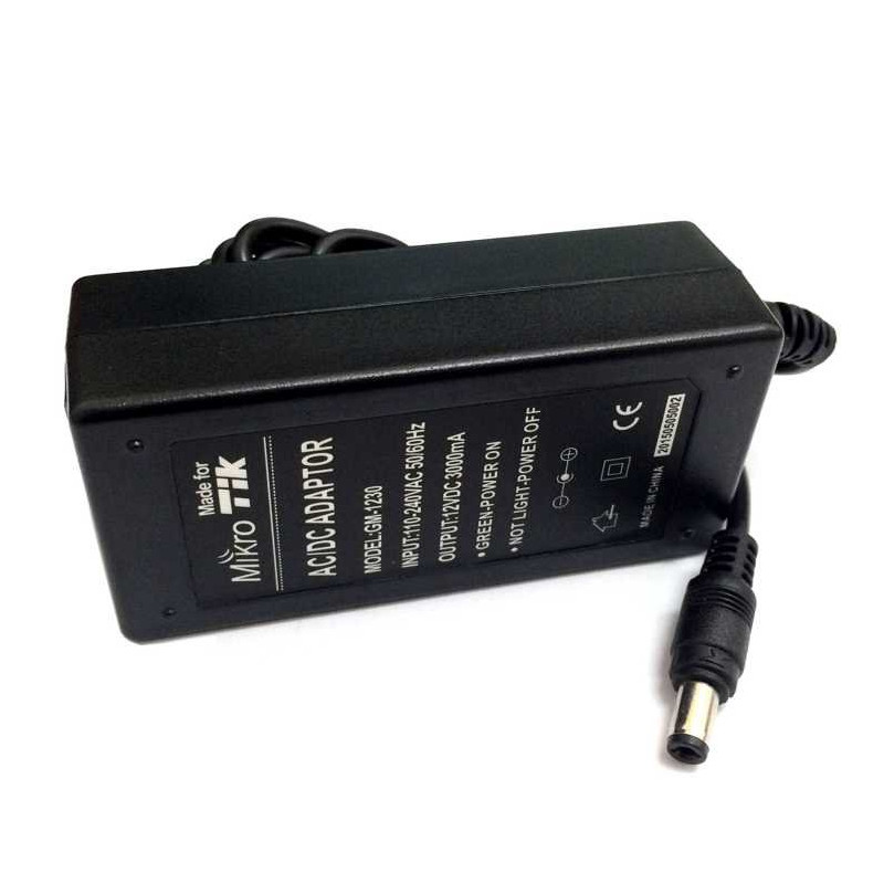 Mikrotik napája.adapt.12V 3A pre RouterBOARD,Alix