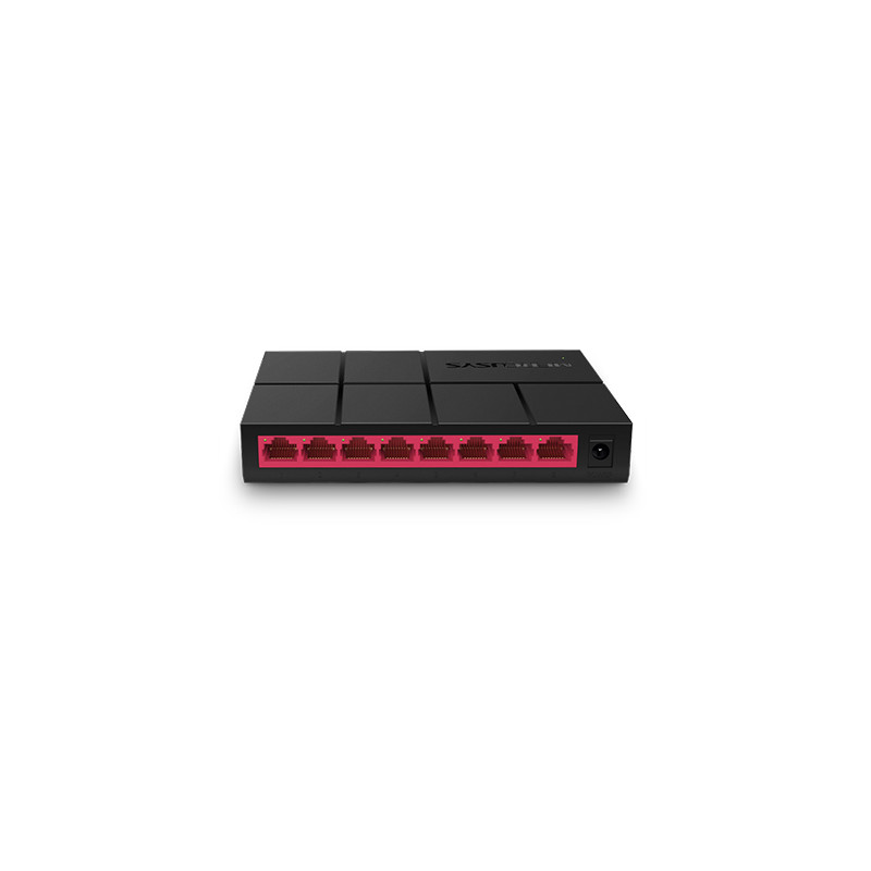 Mercusys MS108G 8x10/100/1000 switch, plastic case