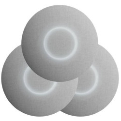 Ubiquiti kryt pre UAP-nanoHD, U6 Lite a U6+, motív tkaniny, 3 kusy