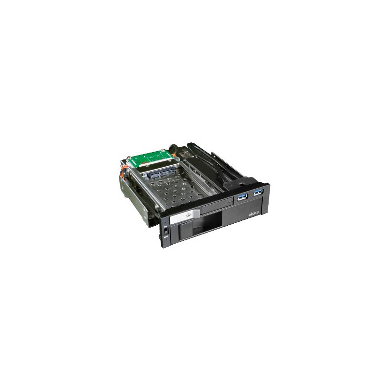 AKASA Lokstor M51 - 2.5 ''a 3.5'' HDD rack do 5,25''