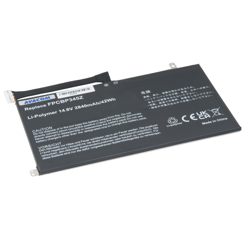 Batéria AVACOM pre Fujitsu LifeBook UH572, Li-Pol 14,8 V 2840mAh