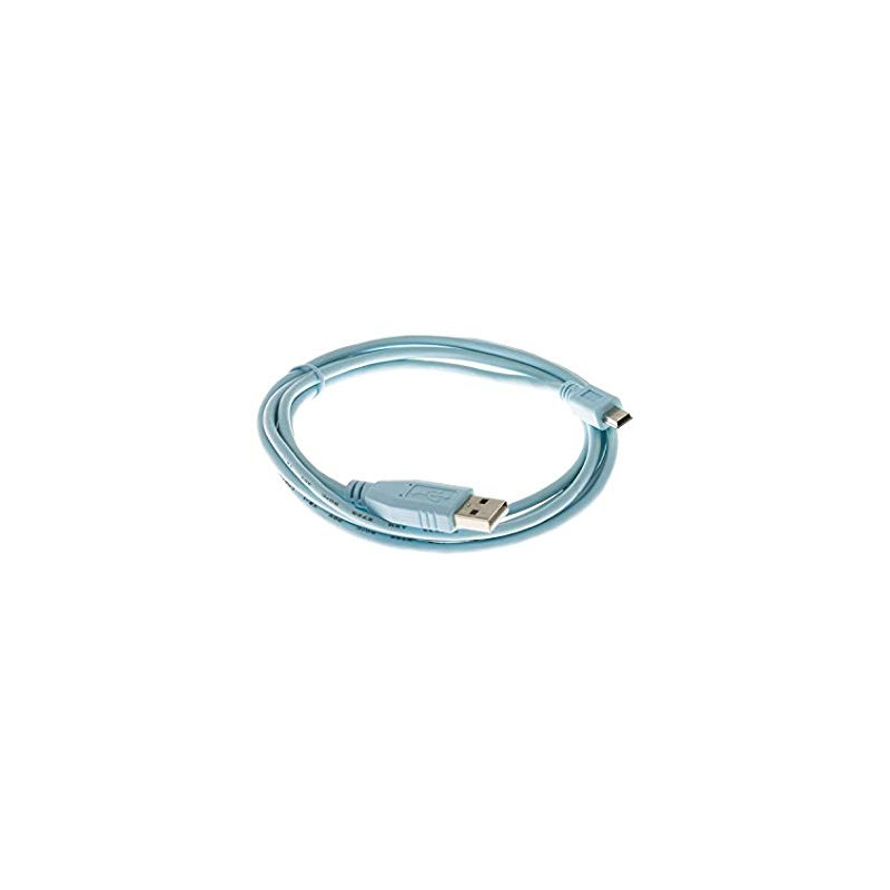 Console Cable 6 Feet with USB Type A a mini-B Connectors