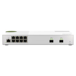 QNAP riadený switch QSW-M2108-2S (8x 2,5GbE RJ45 a 2x 10GbE SFP+)