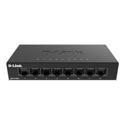 D-Link DGS-108GL Kovový 8-portový Gigabit stolný switch