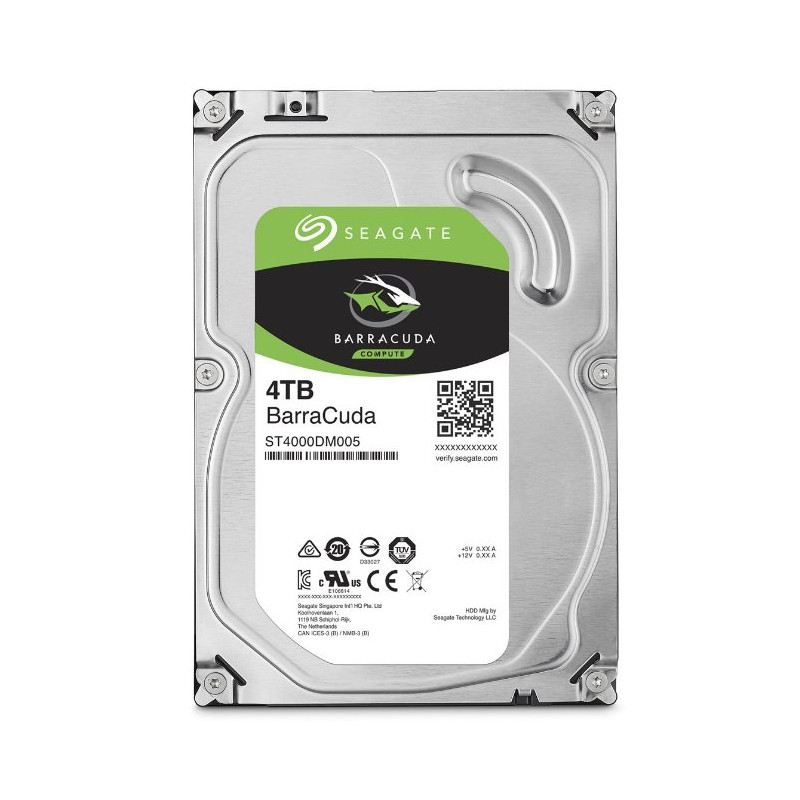 Seagate BarraCuda/4TB/HDD/3.5''/SATA/5400 RPM/2R