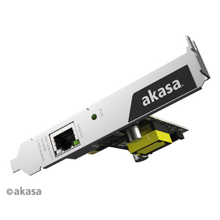 AKASA 2.5 Gigabit PCIe sieťová karta s PoE