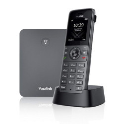 Yealink W73P, IP DECT báza + rúčka, PoE, 1,8'' bar.disp., až 10 rúčok