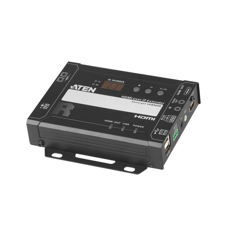 ATEN HDMI Ext. over IP do 100m, 4K @ 60Hz, remote