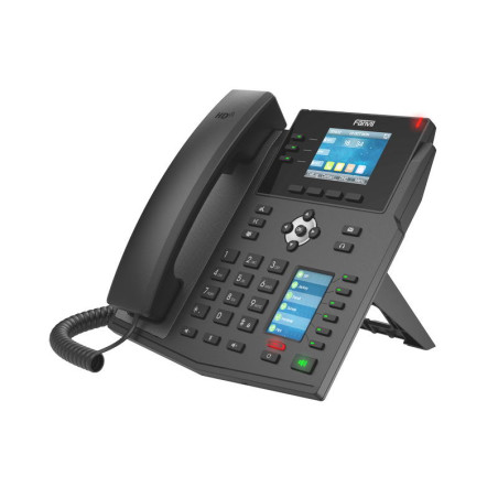 Fanvil X4U SIP telefón 2,8''bar.disp. + 2,4'' disp., 12SIP, 3link.tl., 30DSS hr., dual Gbit