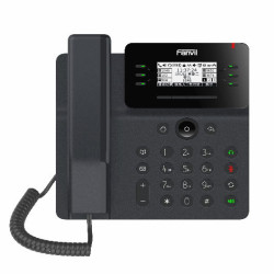 Fanvil V62 SIP telefón, 2,7'' podsv.disp., 6SIP, 15DSS hr., USB, dual Gbit, PoE