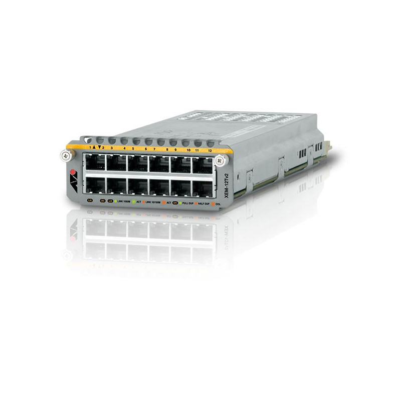 Allied Telesis 12xGb uplink module AT-XEM-12TV2