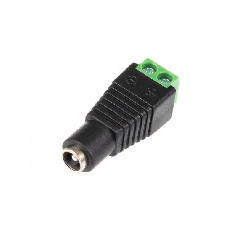 DCSV21FEM DC napájacia zásuvka 2.1mm so svorkovnicou - female