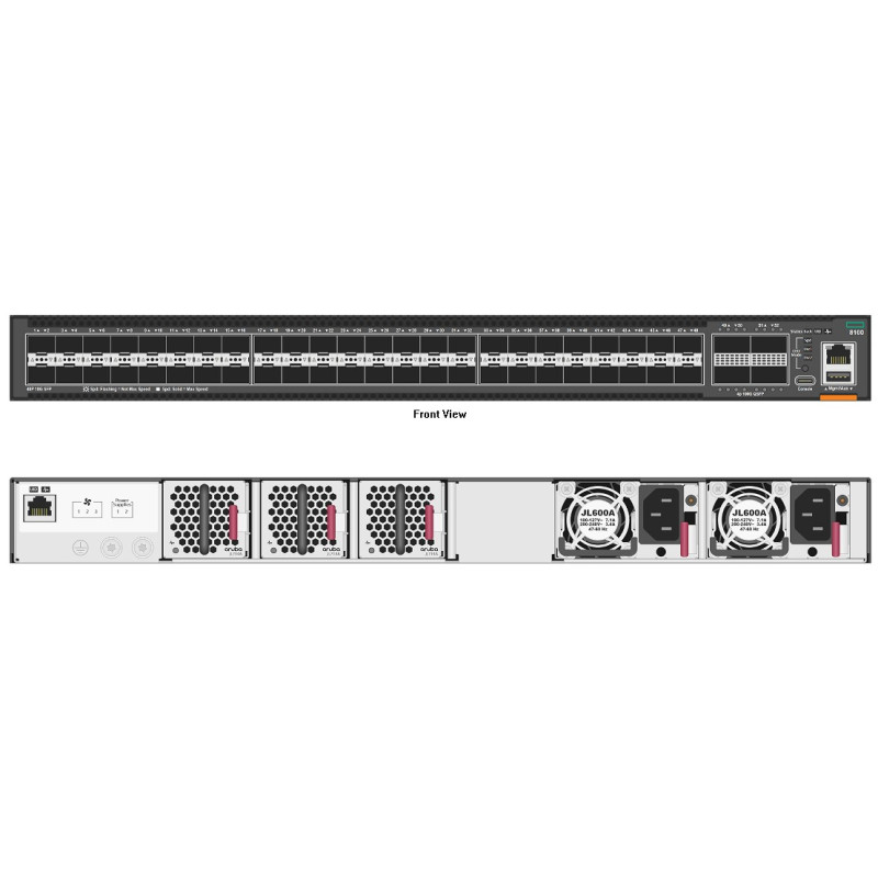 Aruba 8100 48SFP+ 4QSFP28 FB 3F 2AC Bundle