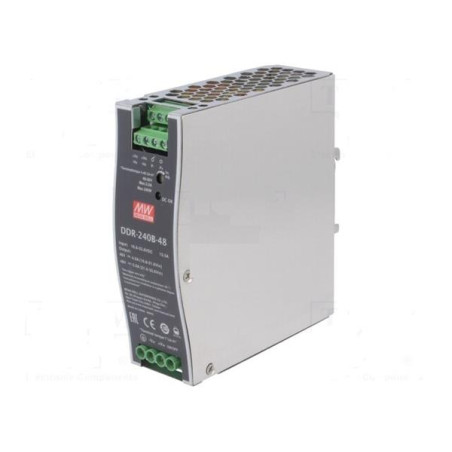 MEANWELL - DDR-240C-24 - Priemyselný menič napätia DC-DC 24V 10A na DIN