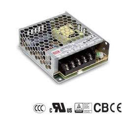 MEANWELL - LRS-50-15 - Priemyselný napájací spínaný zdroj uzavretý 15V 50W