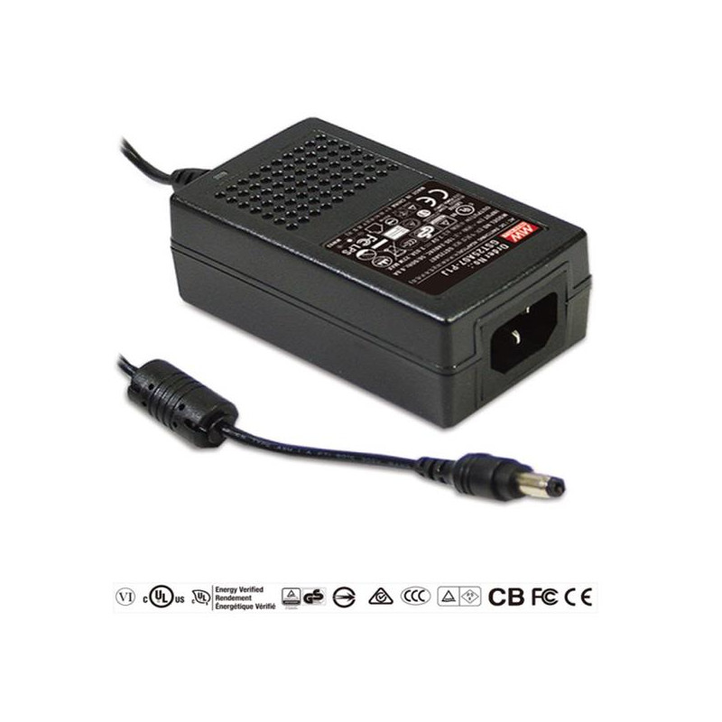 MEANWELL - GST25A05-P1J - Stolný napájací zdroj 5V 25W