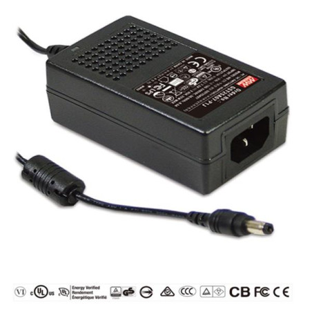 MEANWELL - GST25A05-P1J - Stolný napájací zdroj 5V 25W