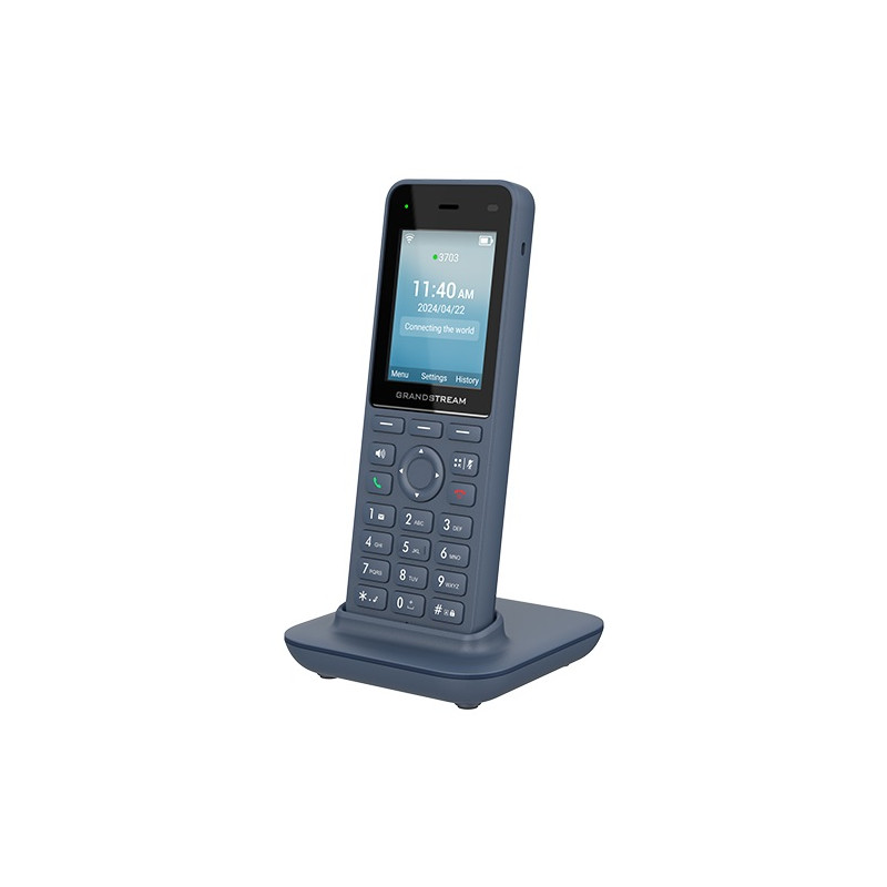 Grandstream WP826 SIP WiFi telefón, 2,4'' bar. displ., 3 SIP úč., BT, USB-C