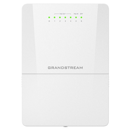 Grandstream GWN7710R vonkajšie L2 managed switch, 5xGbE, SFP, 4xPoE+, IP66