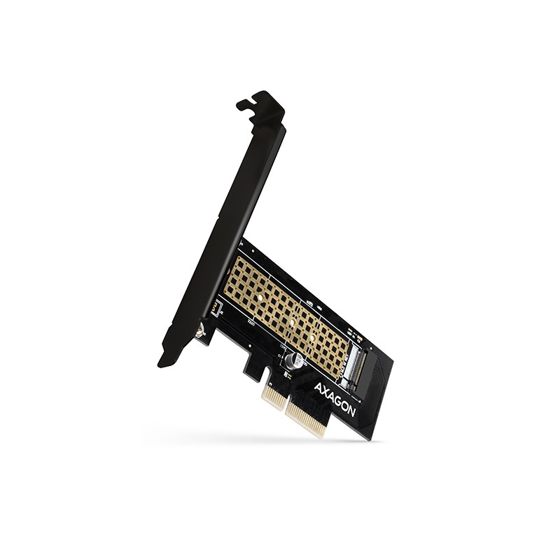 AXAGON PCEM2-N, PCIe x4 - M.2 NVMe M-key slot adaptér, vr. LP