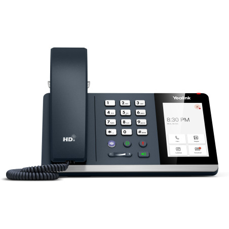Yealink MP54 E2, IP tel., PoE, 4'' bar. dotyk. LCD, Teams