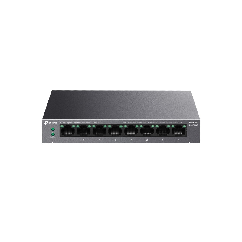 TP-Link LS108GP 8xGb POE+ Desktop switch