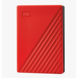 WD My Passport/4TB/HDD/Externý/2.5''/Červená/3R