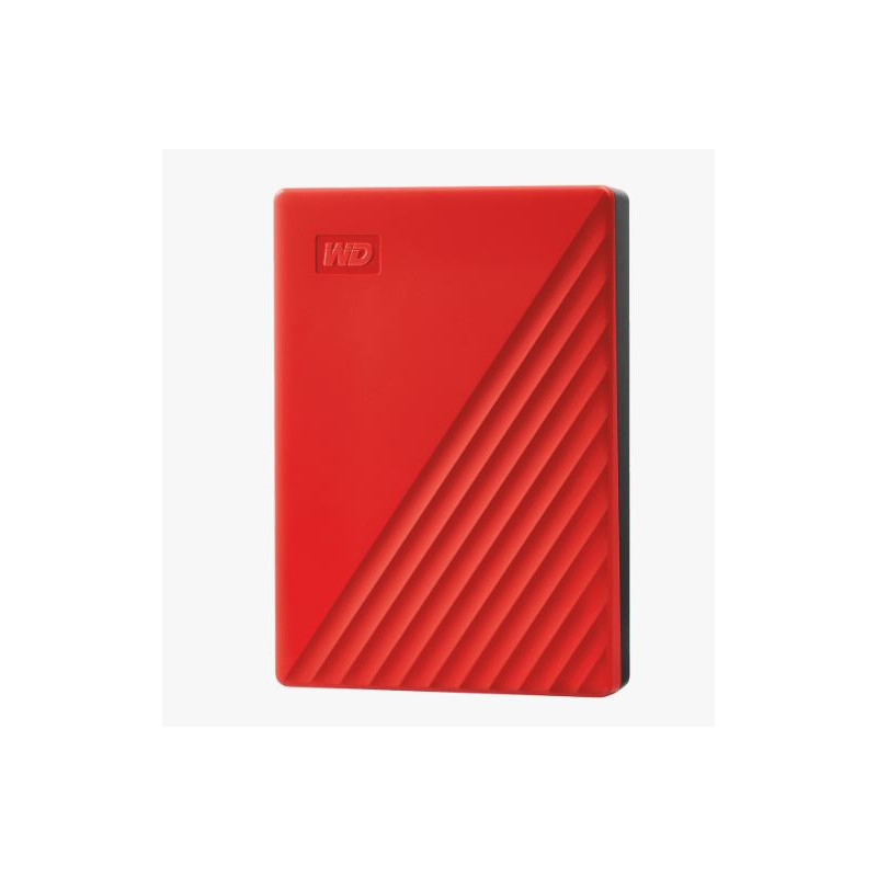 WD My Passport/4TB/HDD/Externý/2.5''/Červená/3R