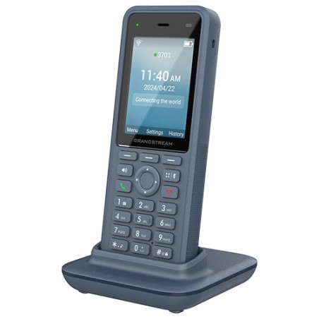 Grandstream WP836 SIP WiFi telefón, 2,8'' bar. displ., 3 SIP úč., BT, USB-C, IP67