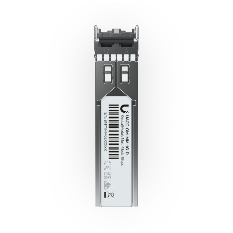 Ubiquiti UACC-OM-MM-1G-D (UF-MM-1G) - 1G SFP, MM Module, Duplex LC UPC, 1-Pack