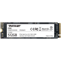 PATRIOT P300/512GB/SSD/M.2 NVMe/5R