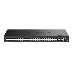 D-Link DGS-1530-52/E 48 Portov GE + 4 Porty 10G SFP+ Smart Managed Switch