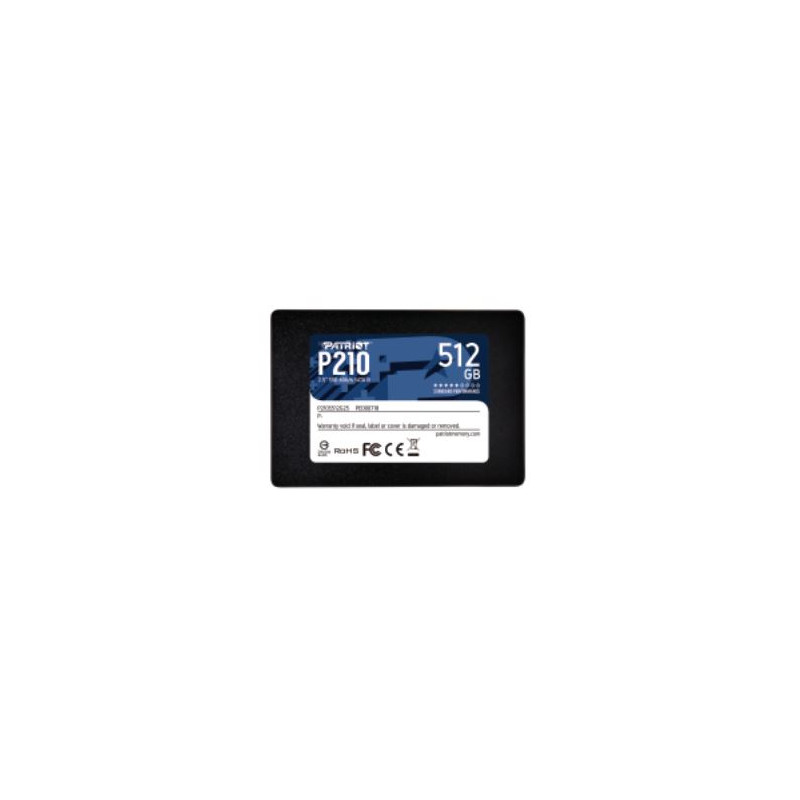 PATRIOT P210/512GB/SSD/2.5''/SATA/3R